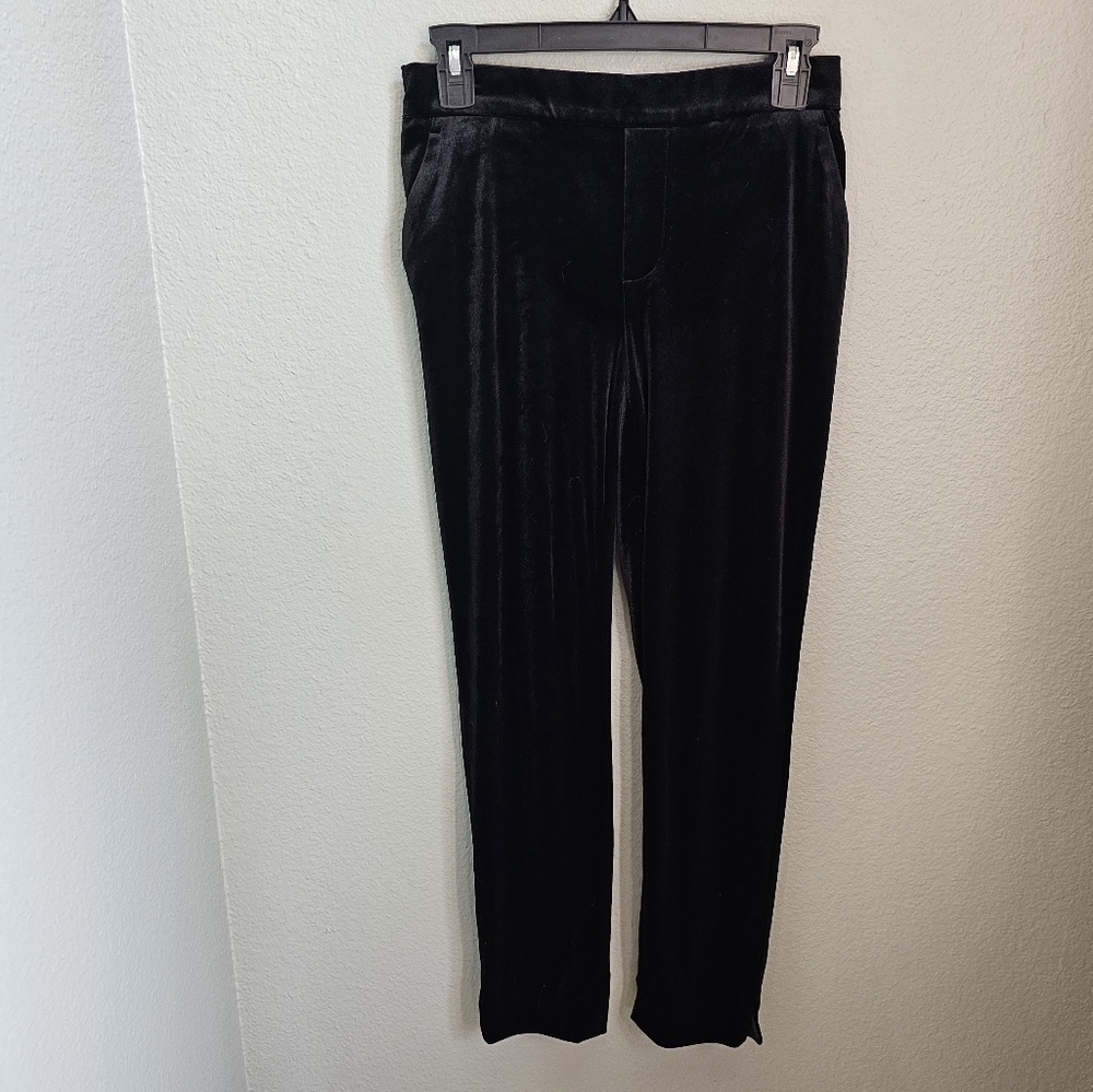 Banana Republic Black Velvet Hayden Pant Size 0